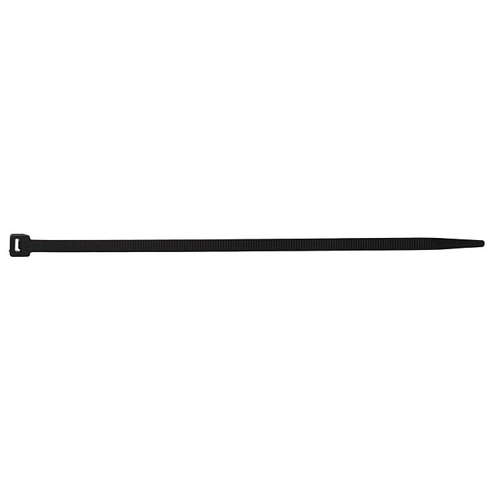 Cable Tie Express 11" 120lb UV Black Cable Tie, 100pk