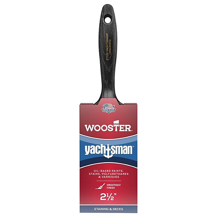 WOOSTER Yachtsman 2-1/2 in. Varnish Flat Sash Brush