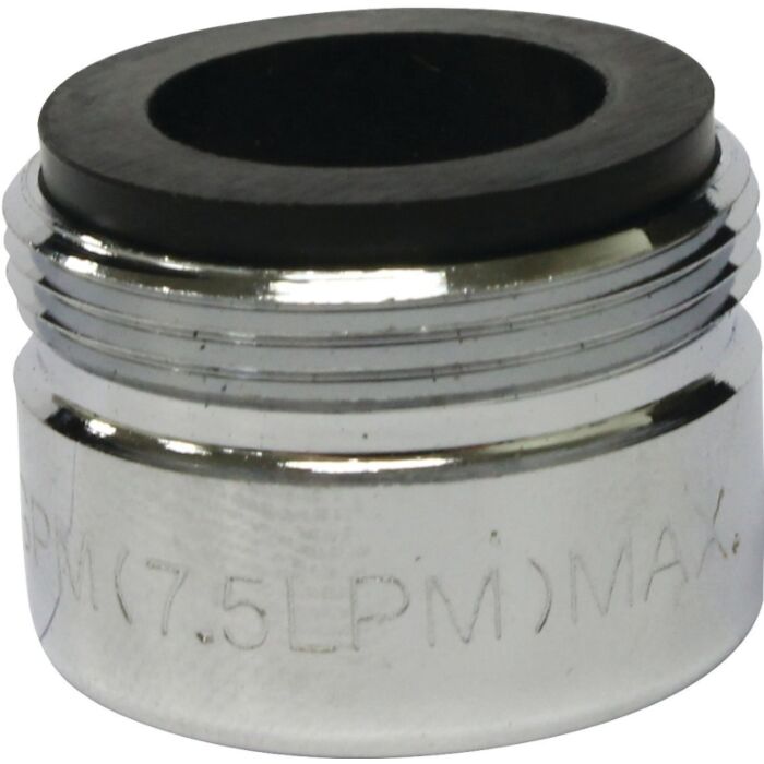 Plumb Pak PP800-10 Faucet Aerator, 13/16-27 Male, 1.878 in W x 3.75 in H Dimensions, Chrome Plated