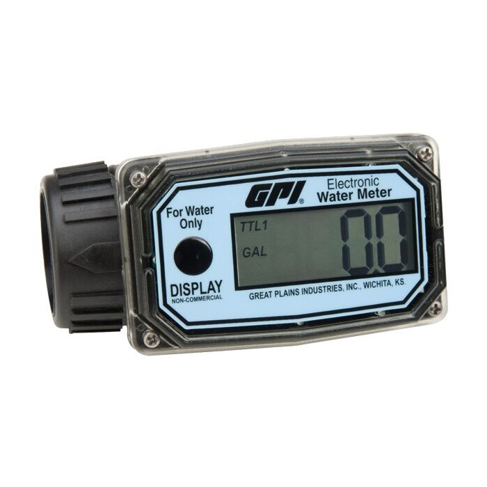 GPI 3-30 gpm Flow Rating Digital Water Meter
