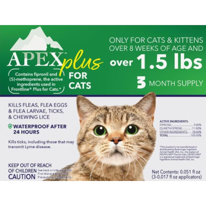 Apex Plus Flea Killer for Cats