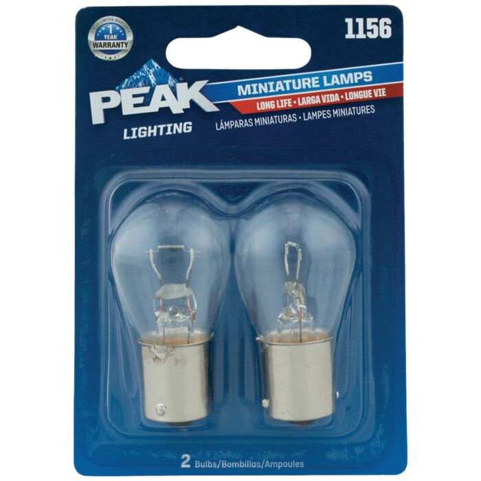 PEAK 12.8V Mini Incandescent Automotive Bulb (2pk)
