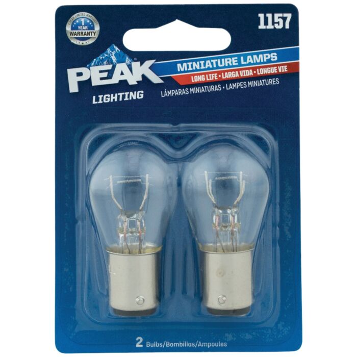 PEAK 12.8/14V Mini Incandescent Automotive Bulb (2pk)