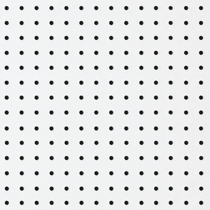 4 Ft. x 8 Ft. x 316 in White Hardboard Pegboard Panel