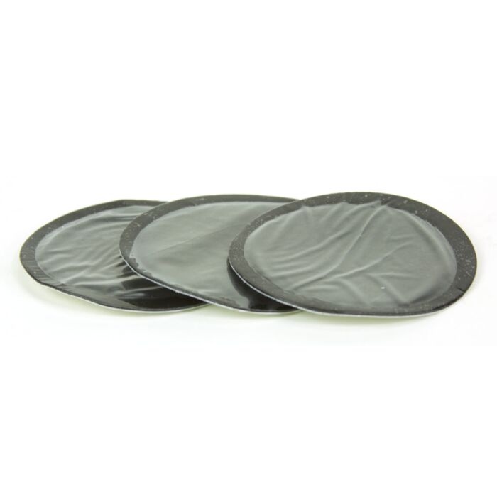 Xtra Seal® 31 Inc Xtra Seal® 11-002 2-1/4 in Vulcanizing Gum Black Medium Round Feather-Edge Tube Patch