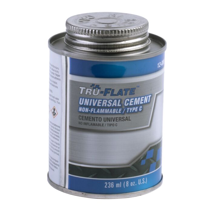 TRU-FLATE® 8 oz Can Non-Flammable Universal Cement