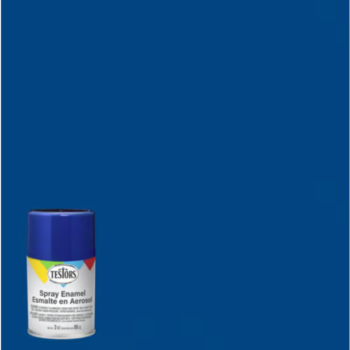 Rustoleum Testors Spray Enamel (Gloss - Dark Blue) 3 oz