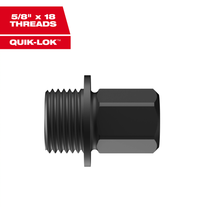 Milwaukee Large Thread Adapters for QUIK-LOK™ Arbors (5pk)
