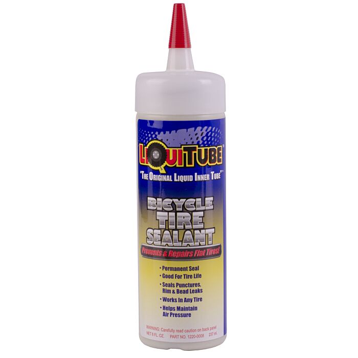 Liquitube 8 oz Bottle Premium Permanent Cycle Tire Sealant