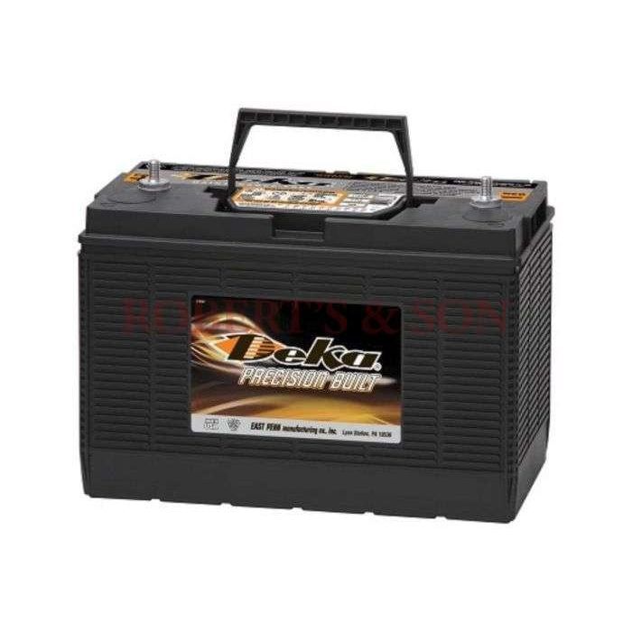 Deka 75 Ah 12 V 9-1/2 in Heavy-Duty Commercial Flooded Battery