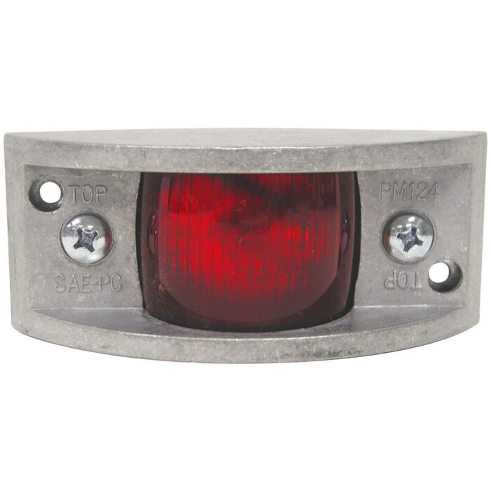 Peterson 12 V Incandescent Red Rectangular Clearance Light