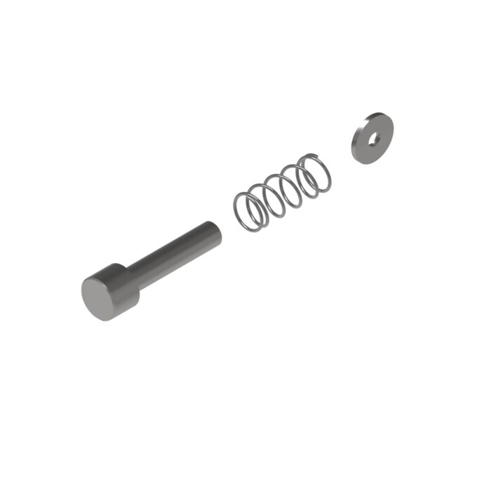 Weasler Multiple series yoke repair kit with 1 3/4-6 spline, 1 3/4-20 spline bore and quick disconnect connection