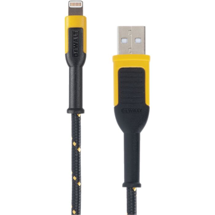 DEWALT Lightning to USB Reinforced Cable - 6 ft