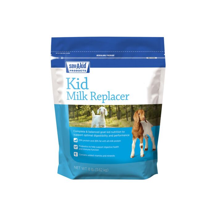 Sav-A-Kid® 8 lb Container Size Bag Container Type Goat Milk Replacer