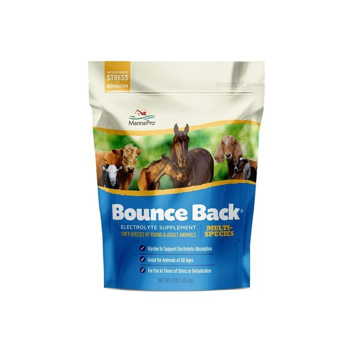 Manna Pro 4 lb Container Size Multi-Species Electrolyte Supplement