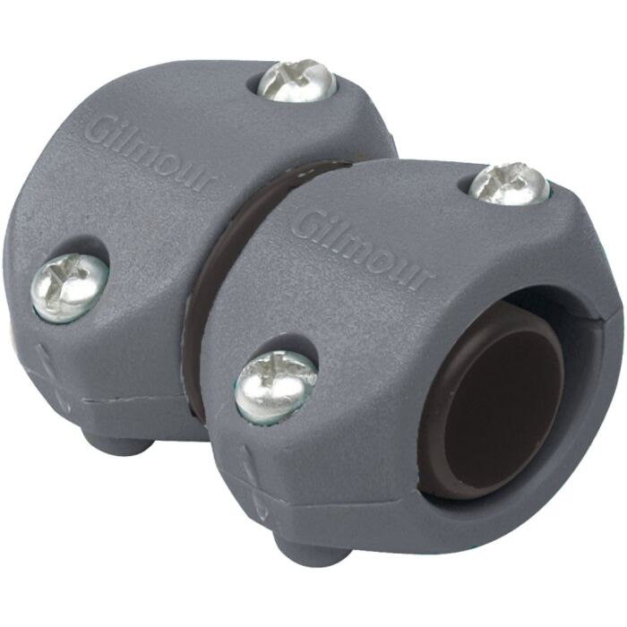 Gilmour 801024-1002 Light-Duty Hose Mender, 5/8 x 3/4 in, Male, Polymer