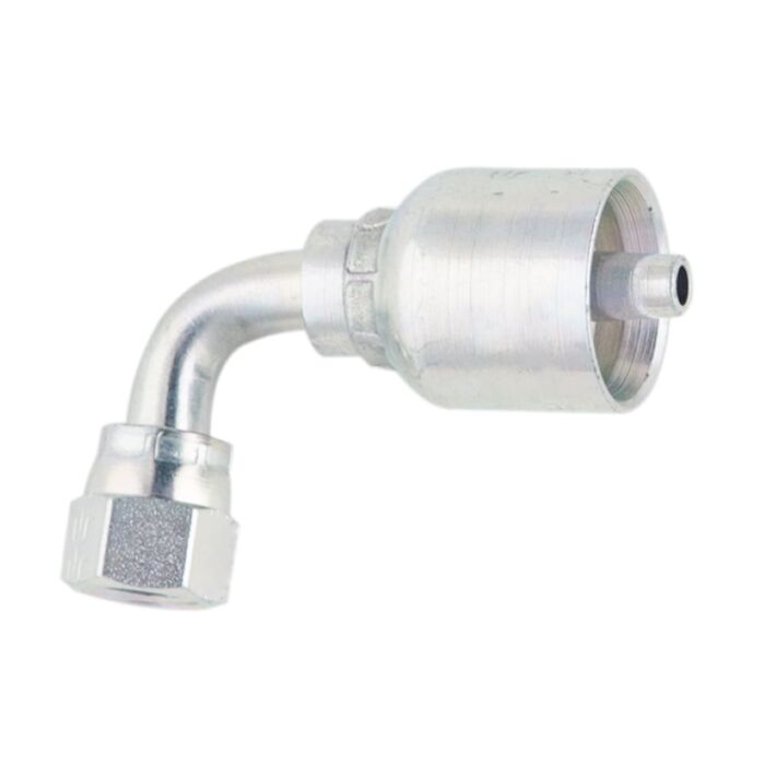 Parker 1-5/16 in-12 Female JIC Carbon Steel Swivel Short Drop Hydraulic Hose End