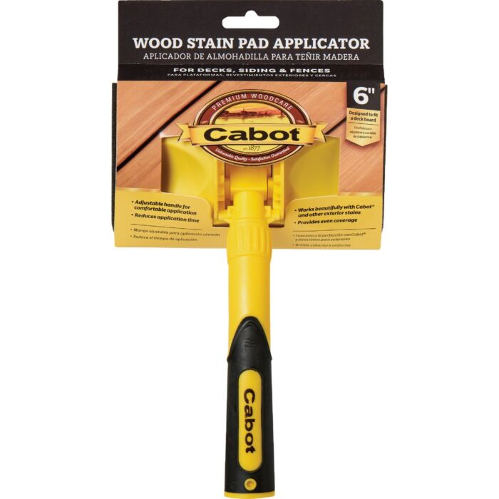 Cabot Wood Stain Pad Applicator - 6 in.