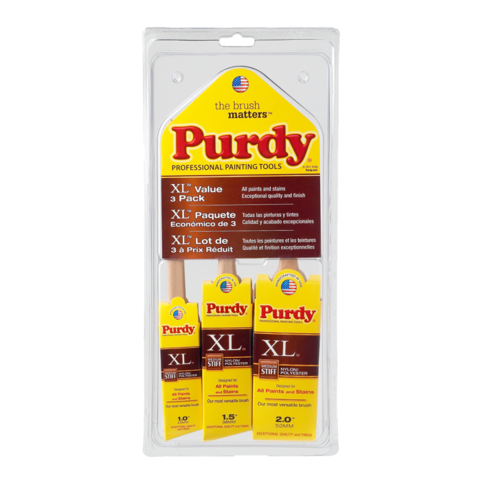 Purdy XL Assorted Brush Kit (3pc)