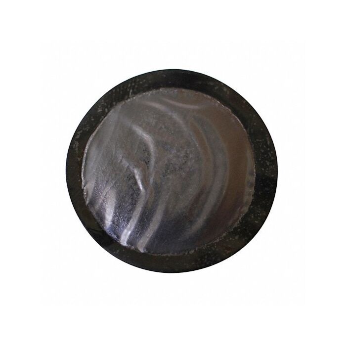 TRU-FLATE® Round Rubber Black Small Tube patch