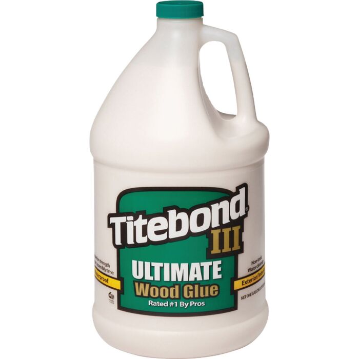 Titebond III 1416 Wood Glue, Brown, 1 gal Jug