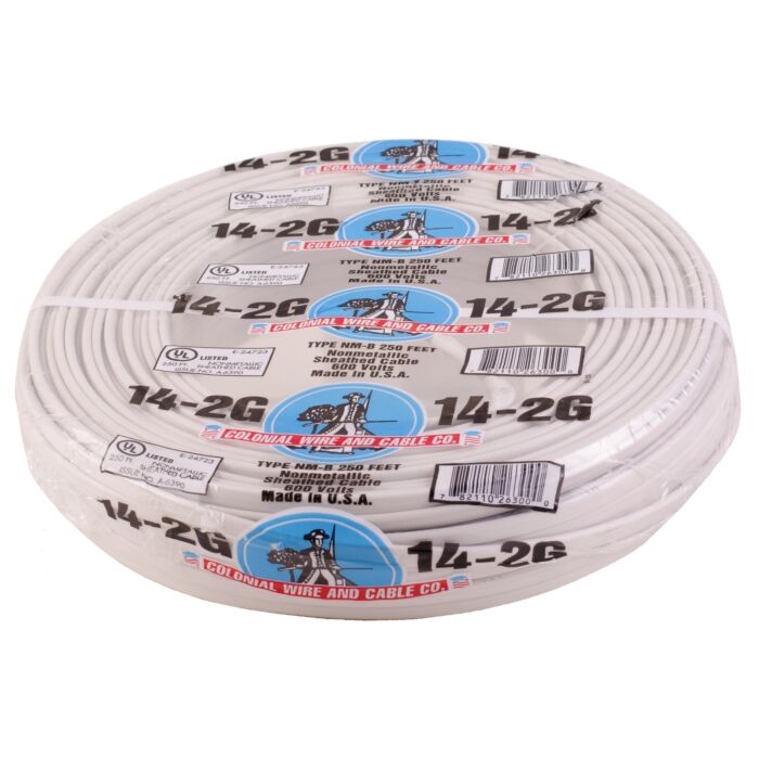 Southwire Romex 250 ft 14/2 NM-B Electrical Wire