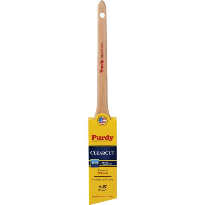 Purdy Clearcut Dale Nylon- Polyester Blend Angle 2-in Paint Brush