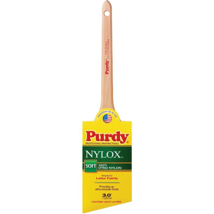 Purdy Nylox Dale 3 in. Soft Angle Trim Brush