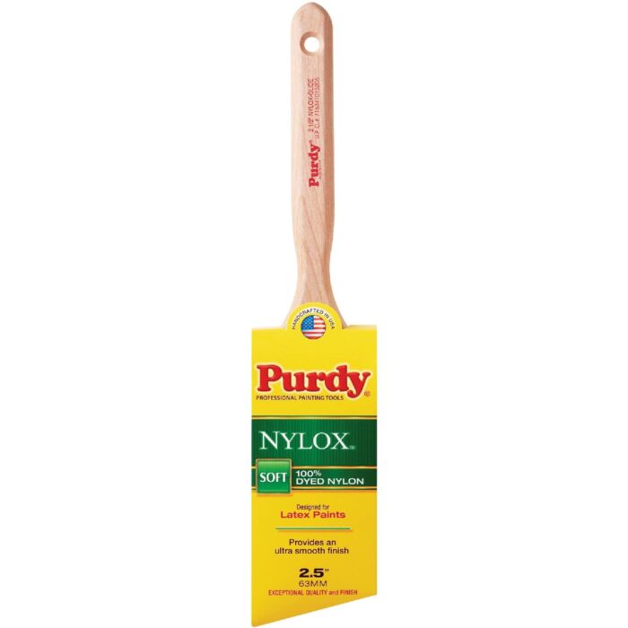 Purdy Nylox Glide 2-1/2 in. Soft Angle Trim Brush