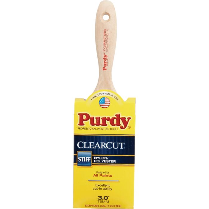 Purdy Clearcut Sprig 3 in. Stiff Flat Sash Brush