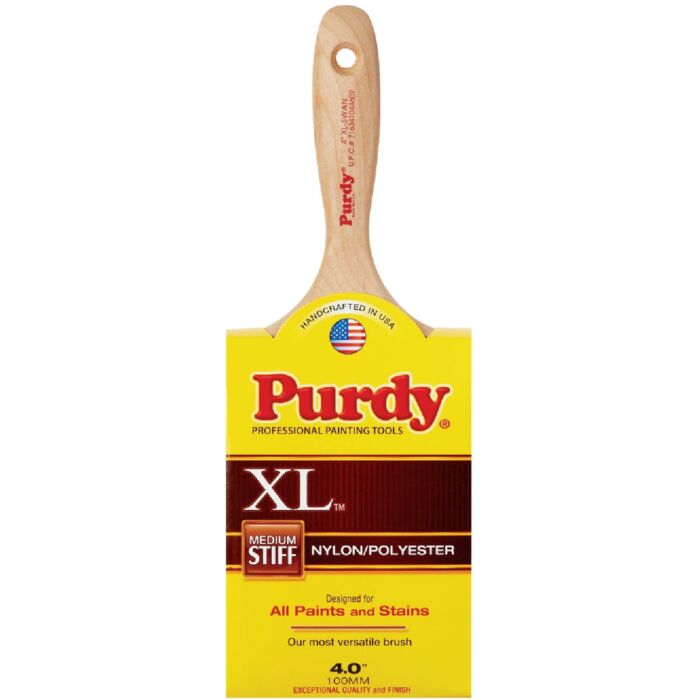 Purdy XL Swan 4 in. Flat Sash Brush