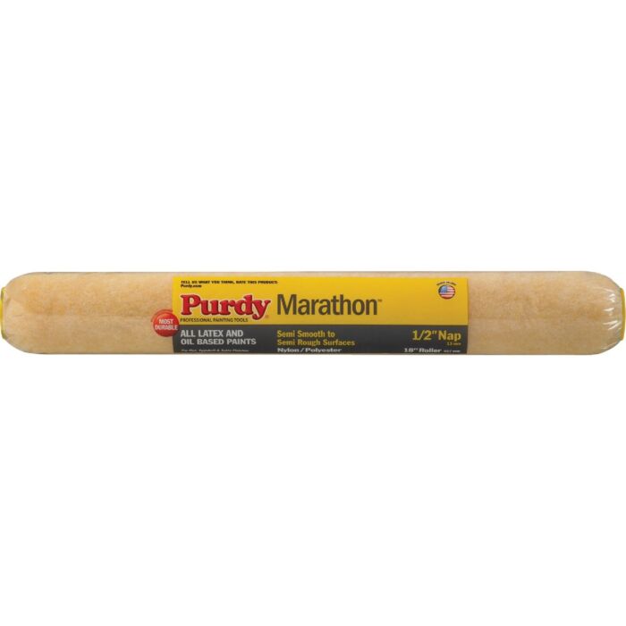 Purdy Marathon Knit Fabric Roller Cover - 1/2 in. Nap x 18 in.