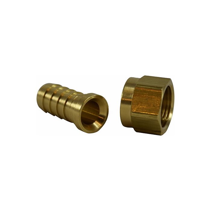 3/8 in Barb x Female Flare 150 psi Hose Adapter