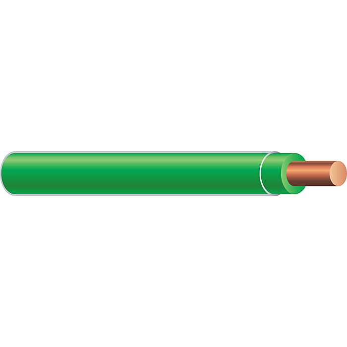 Southwire 50 ft #14 THHN Solid Electrical Wire Black