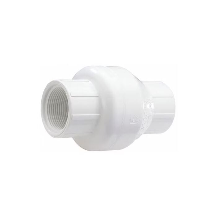 3/4 in FNPT x FNPT PVC Swing Check Valve