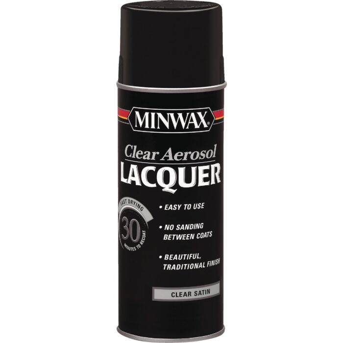 Minwax Spray Lacquer (Clear Satin) 11.5 oz