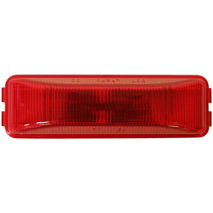 Peterson 12 V Incandescent Red Rectangular Clearance Light