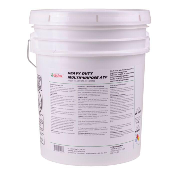 Castrol 5 gal Pail Multi Purpose Heavy Duty Automatic Transmission Fluid