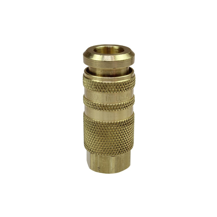 Coilhose Pneumatics 1/4" Automatic Six Ball Combo Coupler, Industrial & Acme, 3/8" FPT