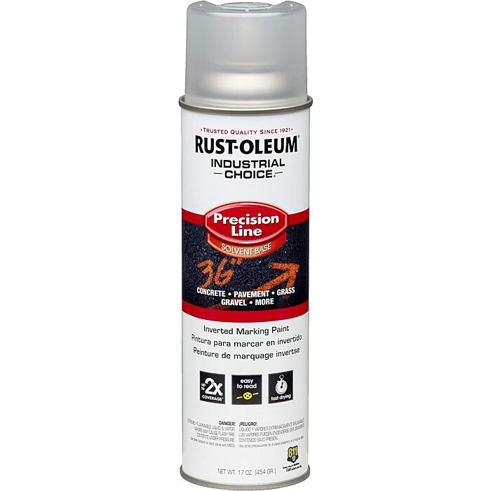 Rust-Oleum Industrial Choice - M1600 System SB Precision Line Marking Paint (Clear) 17 oz