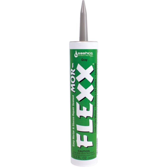 Sashco Mor-Flexx Cartridge Mortar Sealant (Gray) 10.5 oz