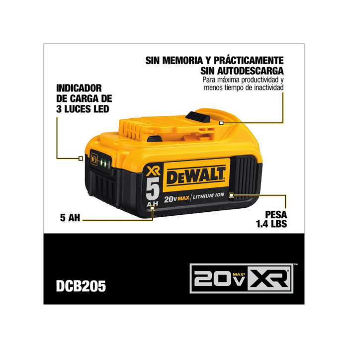 Dewalt dcb205ck sale