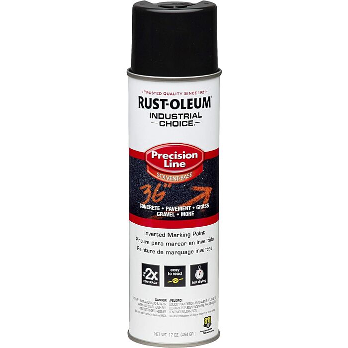 Rustoleum Solvent-Based Marking Paint (Black) 17 oz