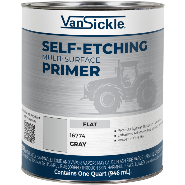Van Sickle Self-Etching Multi-Surface Primer Flat Gray Quart