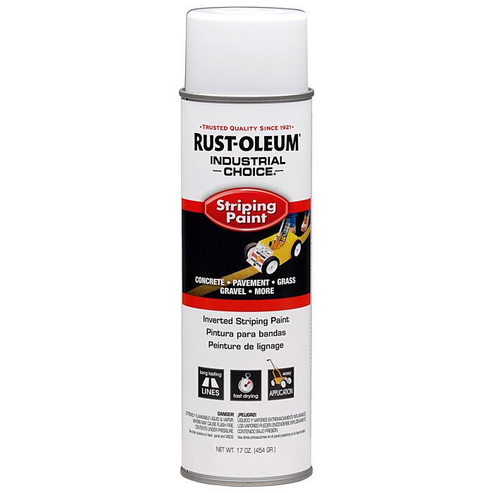 Rust-Oleum Industrial Choice - S1600 System Inverted Striping Paint (White)
