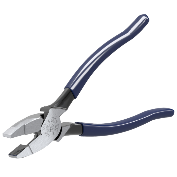 Klein Tools Lineman's Pliers, New England Nose, 9-Inch