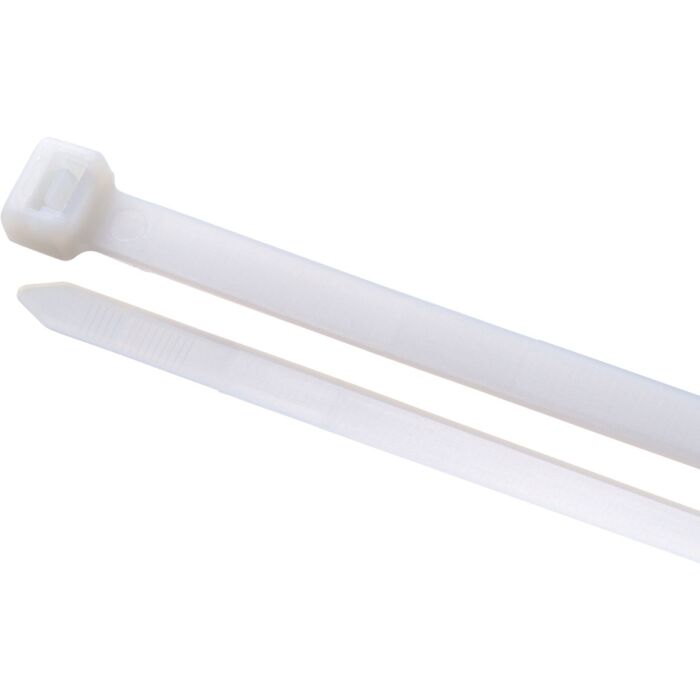 Gardner Bender 18" 175lb Natural Cable Tie, 100pk