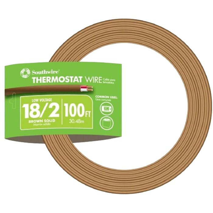 Southwire 100 ft 18/2 Thermostat Wire