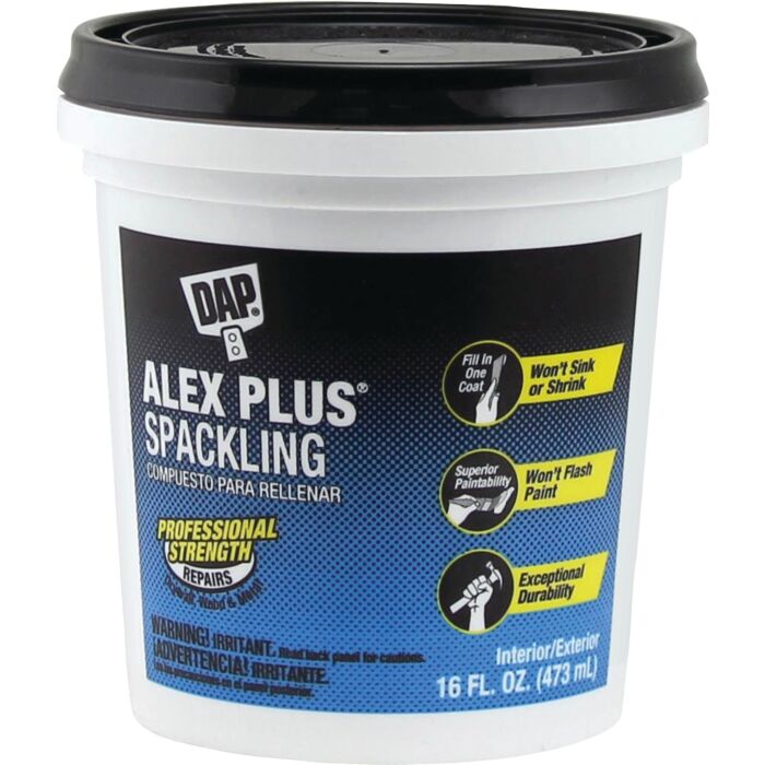 DAP ALEX PLUS Spackling (White) 16 oz