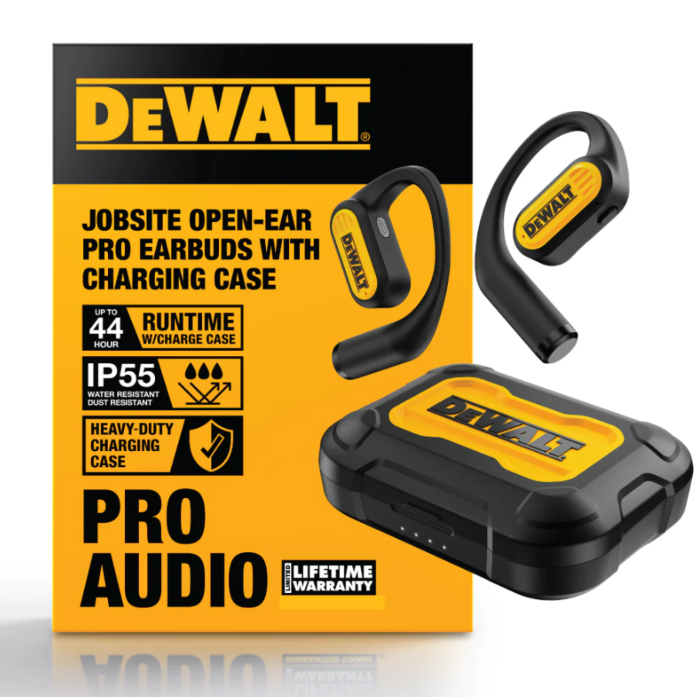 DEWALT Jobsite Open-Ear Pro Earbuds